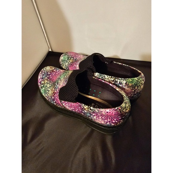 Klogs Slip On Nurses Shoes Mission Dandelion Leather Womens Size 7.5M - Picture 2 of 7